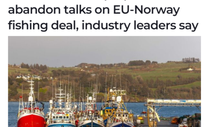 Ireland Prepared to Abandon Talks on EU-Norway Fishing Deal.