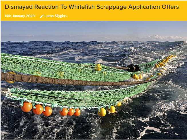 Dismayed Reaction To Whitefish Scrappage Application Offers
