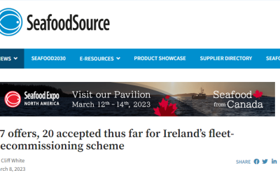 57 offers, 20 accepted thus far for Ireland’s fleet-decommissioning scheme