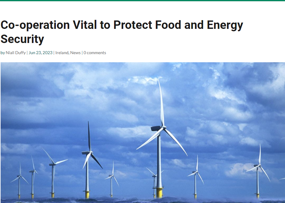 Co-operation Vital to Protect Food and Energy Security