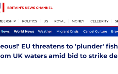 GBN: ‘Outrageous!’ EU threatens to ‘plunder’ fish just miles from UK waters amid bid to strike deal with Iceland