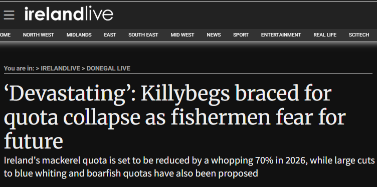 ‘Devastating’: Killybegs braced for quota collapse as fishermen fear for future
