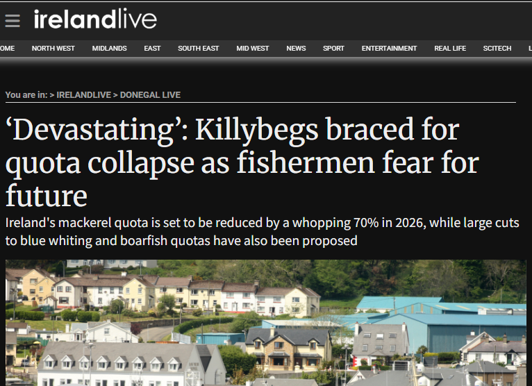 ‘Devastating’: Killybegs braced for quota collapse as fishermen fear for future