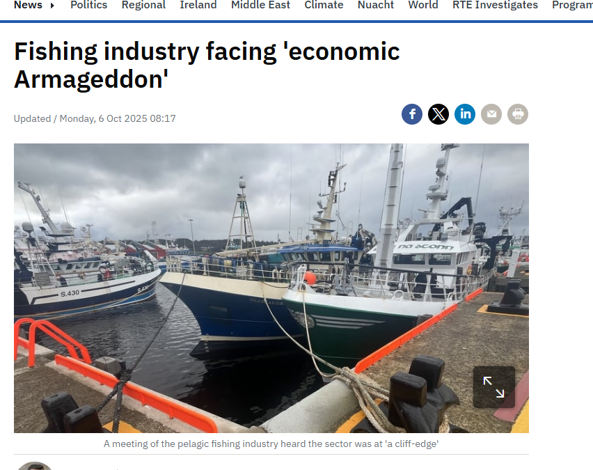 RTE: Fishing industry facing ‘economic Armageddon’
