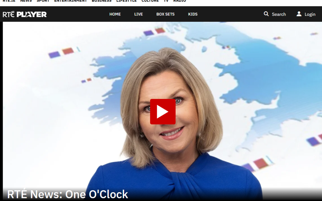 RTE TV News at One: Fishing industry warns its facing ‘economic Armageddon’ over fishing quota cuts
