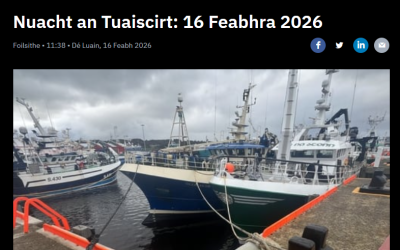 Nuacht RTE Raidió na Gaeltachta: Chéad Chruinniú an Tascfhórsa